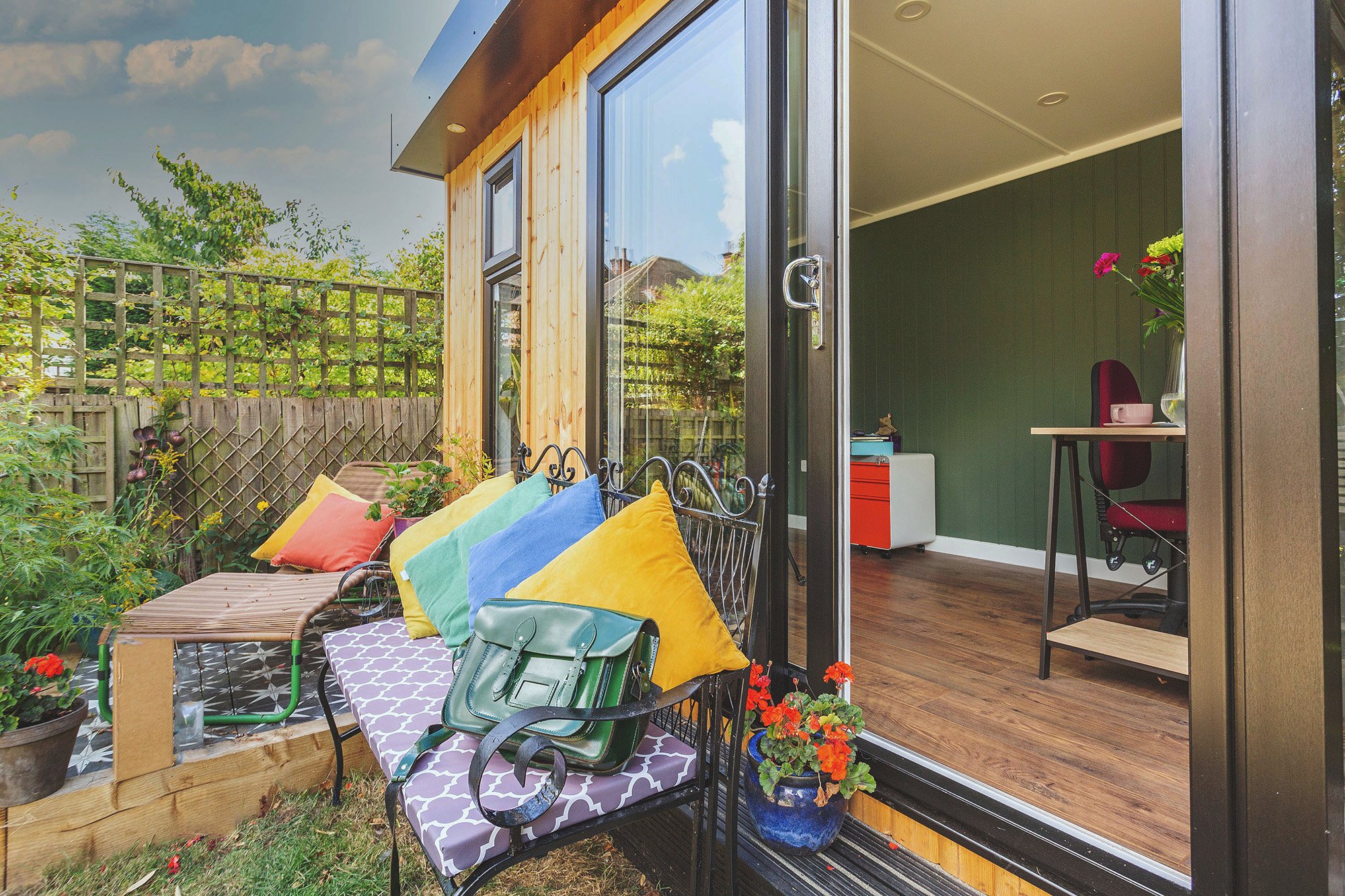 11 Ways to Make Your Small Garden Room Feel More Spacious
